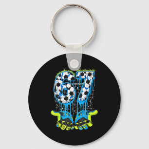 Porte-clés 67 Drip Soccer Gen Alpha Argot Six Sept Mème 