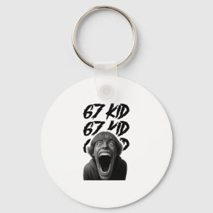 Porte-clés 67 Enfant 67 Mème Six Sept 6-7 Blague drôle d'Inte