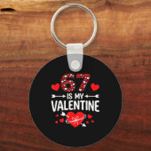 Porte-clés 67 est mon Valentin 67 Meme de la Saint-Valentin 6 (Recto)