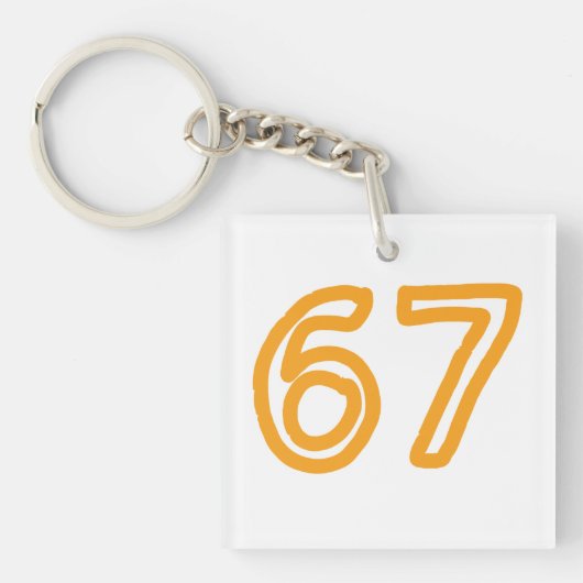 Porte-clés 67 ft 6 7  (Devant)