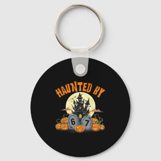 Porte-clés 67 Funny Six Sept Gen Alpha Z Halloween 67 Haunte