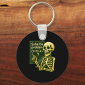 Porte-clés 67 Halloween Math Drôle Six Sept Meme Brainrot Squ (Recto)