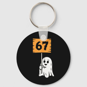 Porte-clés 67 Humour Meme 6-7 Six Seven Halloween 
