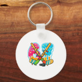 Porte-clés 67 Ice Cream Drip Hockey Christmas Light  (Recto)