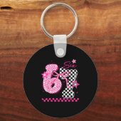 Porte-clés 67 Leopard Checkered Funny Six Seven Meme 6-7 Teac (Recto)