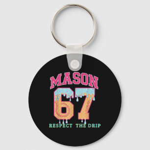 Porte-clés 67 Mason Ice Cream Baseball Drip Respect The Drep