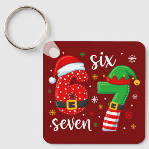 Porte-clés 67 Meme de Noël
