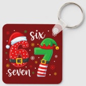Porte-clés 67 Meme de Noël (Dos)