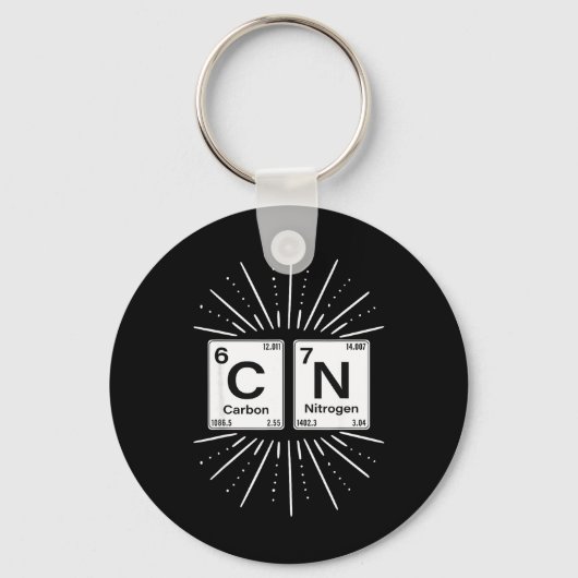 Porte-clés 67 Meme Drôle Science Chimie Nerds Humour Période (Recto)