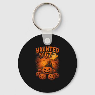 Porte-clés 67 Mème Fantôme Halloween Drôle Six Sept Gen