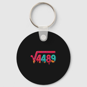 Porte-clés 67 Mème Glace Goutte Racine Carrée 4489 Gen Alpha