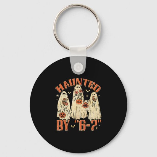 Porte-clés 67 Meme Halloween Haunted  (Recto)