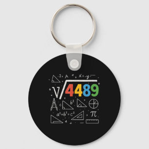 Porte-clés 67 Meme Racine Carrée 4489 Argot Six Sept Prof De