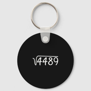 Porte-clés 67 Meme Racine carrée 4489 Teen Six Seven Argot Ma