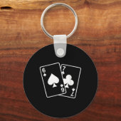 Porte-clés 67 Meme Six Seven 6–7 Cartes à jouer drôles (Recto)