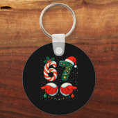 Porte-clés 67 Noël 6 7 Mème Pyjama Fête Gen Alpha Sl (Recto)