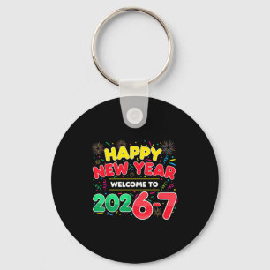 Porte-clés 67 Nouvel An, Humour Bonne Année 2026-7 Amusant