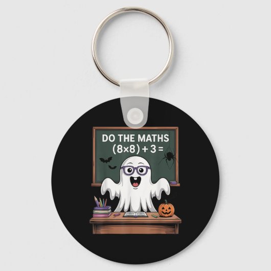 Porte-clés 67 Prof Ghost Halloween Six Seven Meme Fait Le M (Recto)