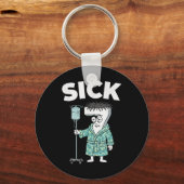 Porte-clés 67 Sick Seven Six 6 7 Meme  (Recto)