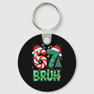 Porte-clés 67 Six Seven Bruh Drôle de Noël 6 7 Mème Hommes Fe