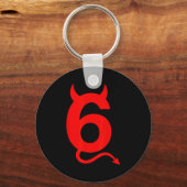 Porte-clés 67 Sixty Seven Halloween Costume Devil Funny 6 7 M (Recto)
