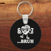 Porte-clés 67 Valentines Bruh Six Seven Meme Heart 6 7 Boys K (Recto)