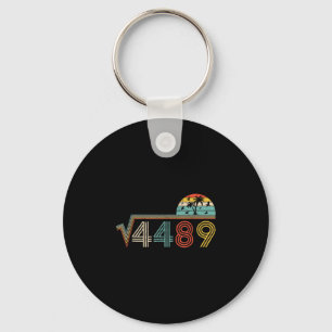 Porte-clés 67 Vintage Mème Racine Carrée 4489 Argot Prof de M
