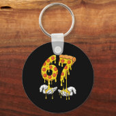 Porte-clés 67 Zza Meme Funny Zza Lover  (Recto)