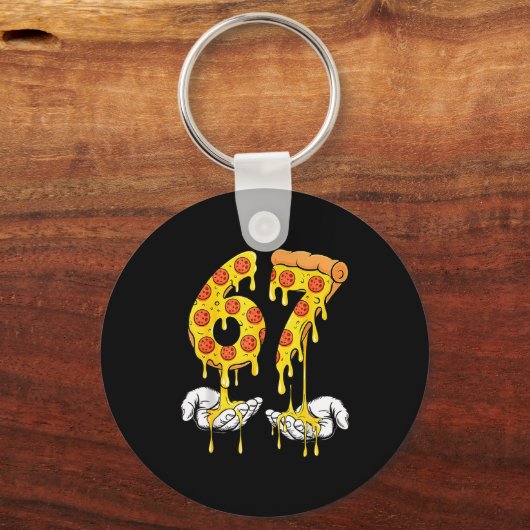 Porte-clés 67 Zza Meme Funny Zza Lover  (Recto)