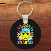 Porte-clés 67th Day Of School 67 Days Smarter Teacher Boy Gir (Recto)