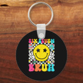 Porte-clés 67th Day Of School Shirt 67 Days Smarter Smile Fac (Recto)