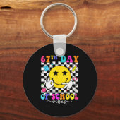 Porte-clés 67th Day Of School Vibes 67 Meme Cute Smile Face T (Recto)