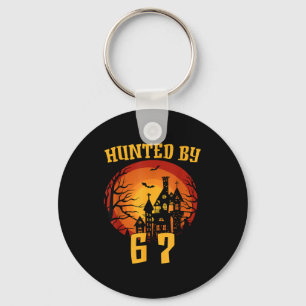 Porte-clés 6 7 halloween 67 mème six sept fantôme génération