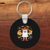 Porte-clés 6 7 Halloween Ghost 67 Meme Gen Alpha Six Sept (Recto)