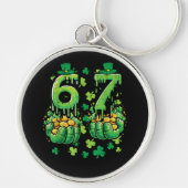 Porte-clés 6 7 Jour de la Saint-Patrick (Devant)