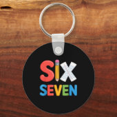 Porte-clés 6 7 Meme School Teacher Boys Girls Viral Trend Out (Recto)