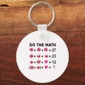 Porte-clés 6 7 Mème Six Sept Faire Le Calcul Professeur Saint (Recto)