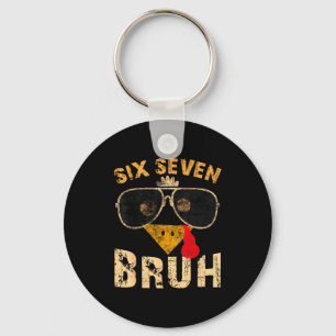 Porte-clés 6 7 Six Seven Bruh Turquie Gen Z Alpha Meme Argot