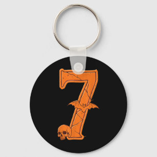 Porte-clés 6 7 Six Seven Mème Couple Costume d'Halloween Corr