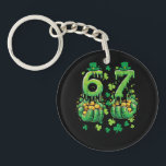 Porte-clés 6 7 St Patricks Day<br><div class="desc">6 7 St Patricks Day</div>