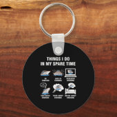 Porte-clés 6 Things I Do In My Spare Time - Cruising Lovers (Recto)