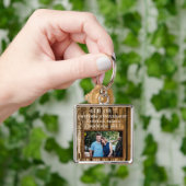 Porte-clés 6e anniversaire Mariage cadeau pour mari, chaque a (main)