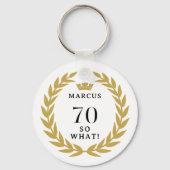 Porte-clés 70 Alors, quel drôle Laurel Wreath Crown 70e anniv (Recto)