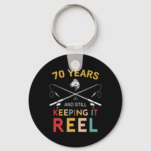 Porte-clés 70 ans et toujours fidèle à l'objectif 70e anniver (Recto)