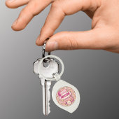 Porte-clés 70's Retro Vegas Style Super Maman toujours occupé