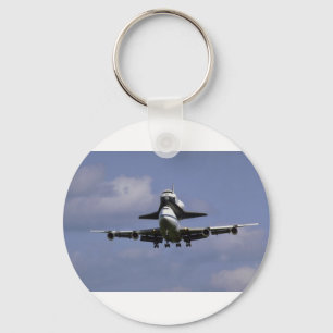 Porte-clés 747 et navette arrivant, air d'International