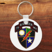 Porte-clés 75e RANGERS (Recto)
