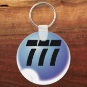 Porte-clés 777 sur bulle (Recto)