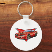 Porte-clés 77-78 Red Firebird TA (Recto)