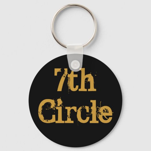 Porte-clés 7e clef de porte du cercle (Recto)